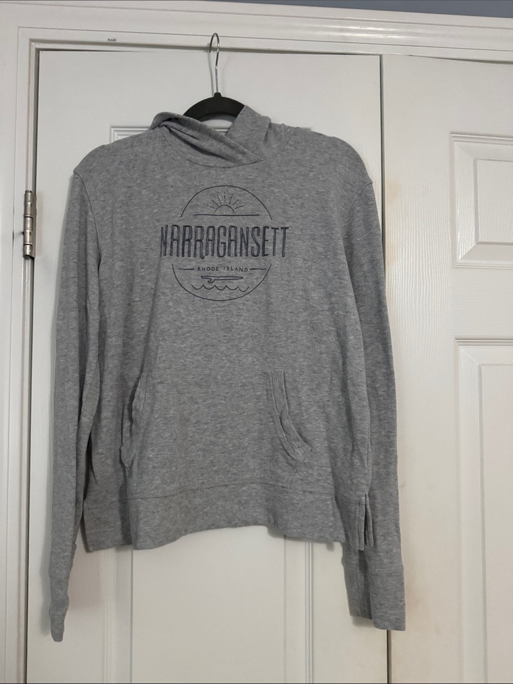 Gray Women's Hoodie Sweater